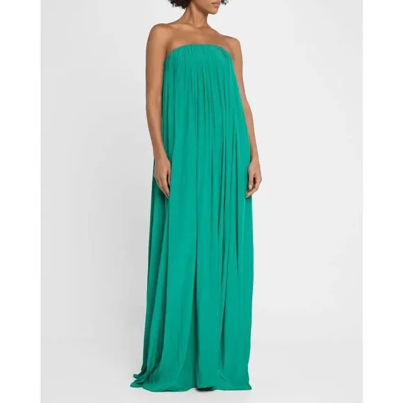 A.L.C. Women’s Wynn Strapless Ruched Gown US 6 $695 - Picture 2 of 10